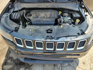2021 Jeep Compass Sport z VIN 3C4NJCAB7MT588461, wystawiony jako Copart lot #61834045 z przebiegiem 114 732 mil mil oraz Szkoda całkowita • Salvage title. Historia ofert i sprzedaży dostępna na DreamBid. Obrazek 11.