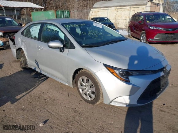 2022 Toyota Corolla LE with VIN 5YFEPMAE3NP325550, listed as a IAAI auction lot 41312084 with 56,578 mi miles. Bid and sale history available at carsss.com. Image 1.
