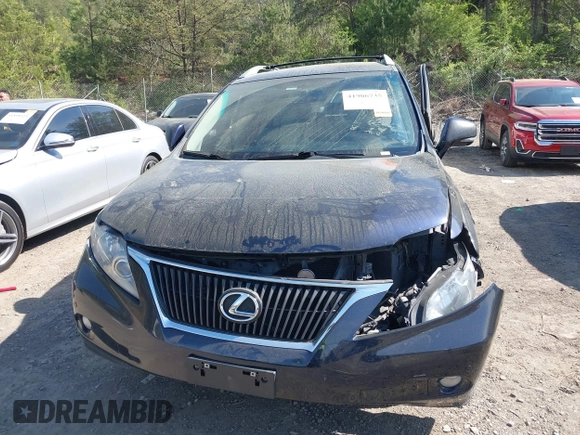 2010 Lexus RX 350 with VIN JTJZK1BA5A2405626, listed as a IAAI auction lot 41906735 with 105,282 mi miles. Bid and sale history available at carsss.com. Image 12.