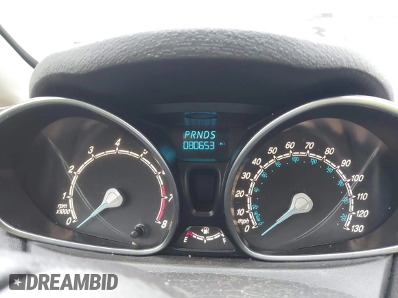 2019 Ford Fiesta SE with VIN 3FADP4EJ3KM165794, listed as a IAAI auction lot 41336199 with 80,653 mi miles. Bid and sale history available at carsss.com. Image 14.
