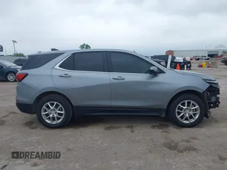 2024 Chevrolet Equinox LT with VIN 3GNAXKEG8RS157449, listed as a IAAI auction lot 42152265 with 39,351 mi miles and . Bid and sale history available at DreamBid. Image 14.