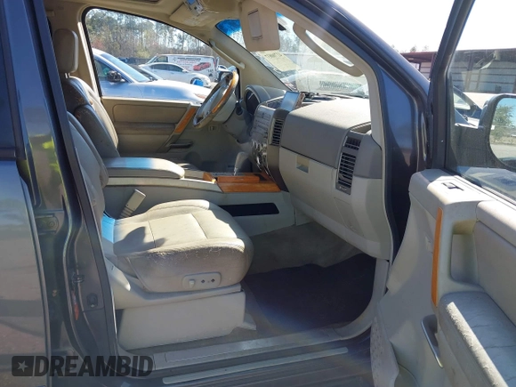 2004 Infiniti QX56 with VIN 5N3AA08A54N801565, listed as a IAAI auction lot 41700837 with 145,091 mi miles. Bid and sale history available at carsss.com. Image 5.