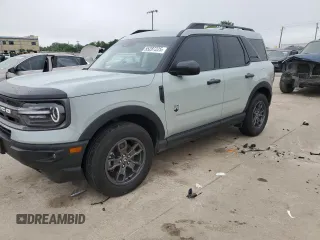 2023 Ford Bronco Sport Big Bend z VIN 3FMCR9B69PRE28860, wystawiony jako Copart lot #55287225 z przebiegiem 12 265 mil mil oraz Szkoda całkowita • Salvage title. Historia ofert i sprzedaży dostępna na DreamBid. Obrazek 1.