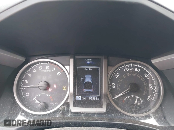 2017 Toyota Tacoma SR5 with VIN 5TFAZ5CN6HX030668, listed as a IAAI auction lot 41429982 with 92,565 mi miles and . Bid and sale history available at carsss.com. Image 7.