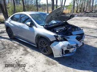 2023 Subaru WRX Premium with VIN JF1VBAF64P9824239, listed as a IAAI auction lot 41703298 with 15,525 mi miles. Bid and sale history available at carsss.com. Image 1.