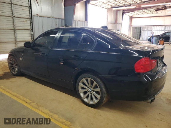 2011 BMW 3 Series 328i xDrive with VIN WBAPK7C5XBA969873, listed as a Copart auction lot 51419775 with 0 mi miles and Salvage Title. Bid and sale history available at carsss.com. Image 2.