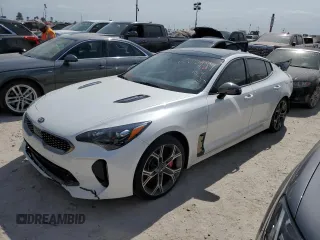 2019 Kia Stinger GT1 with VIN KNAE45LC2K6062123, listed as a Copart auction lot 76540484 with Not Provided miles and Non Repairable. Bid and sale history available at carsss.com. Image 1.