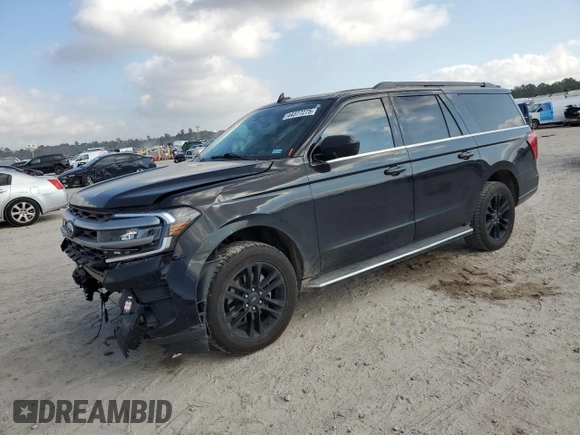 2022 Ford Expedition Max XLT z VIN 1FMJK1HT4NEA49078, wystawiony jako Copart lot #44377275 z przebiegiem 49 055 mil mil oraz Szkoda całkowita • Salvage title. Historia ofert i sprzedaży dostępna na DreamBid. Obrazek 1.