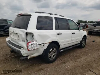 2003 Honda Pilot EX with VIN 2HKYF18763H602644, listed as a Copart auction lot 64075194 with 231,235 mi miles and Salvage Title. Bid and sale history available at carsss.com. Image 3.