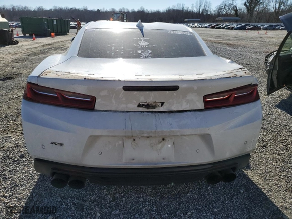 2017 Chevrolet Camaro 2LT with VIN 1G1FC1RS1H0157133, listed as a Copart auction lot 41505225 with 0 mi miles and Salvage Title. Bid and sale history available at carsss.com. Image 6.
