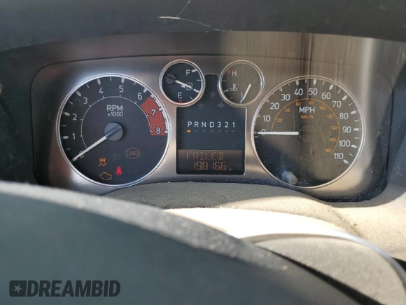 2006 Hummer H3 with VIN 5GTDN136168291006, listed as a Copart auction lot 54623405 with 198,166 mi miles and Clean Title. Bid and sale history available at carsss.com. Image 9.