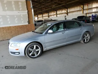 2008 Audi A8 4.2L with VIN WAUMV94E28N014295, listed as a Copart auction lot 66648185 with 116,736 mi miles and Clean title. Bid and sale history available at DreamBid. Image 1.