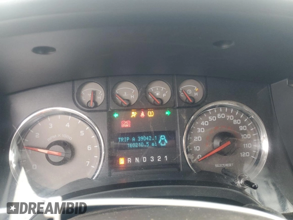 2009 Ford F-150 XL with VIN 1FTPX14V89FA69759, listed as a Copart auction lot 81952824 with 160,210 mi miles and Clean Title. Bid and sale history available at carsss.com. Image 9.