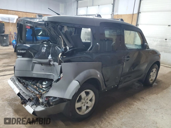 2004 Honda Element EX with VIN 5J6YH27614L019592, listed as a Copart auction lot 53577105 with 113,909 mi miles and Clean Title. Bid and sale history available at DreamBid. Image 3.