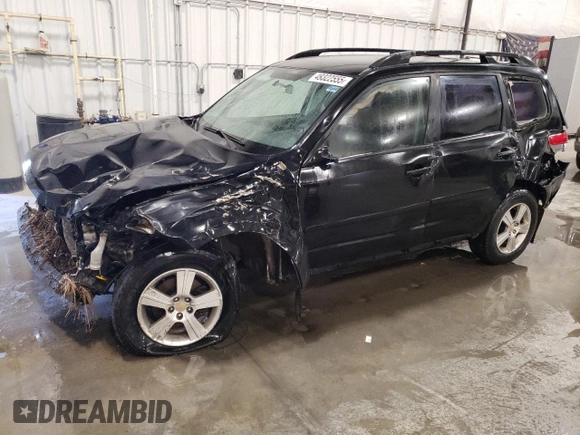 2011 Subaru Forester X with VIN JF2SHBBC7BH783036, listed as a Copart auction lot 49322555 with 176,357 mi miles and Salvage Title. Bid and sale history available at DreamBid. Image 1.