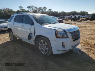 2013 GMC Terrain Denali with VIN 2GKFLYE31D6410116, listed as a Copart auction lot 42018395 with 193,045 mi miles and Salvage Title. Bid and sale history available at DreamBid. Image 4.
