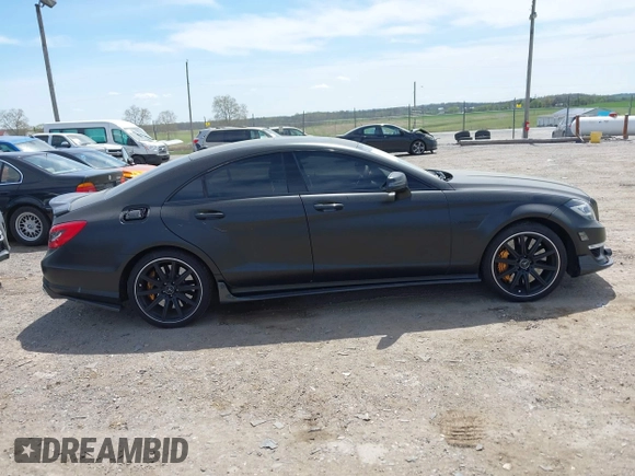 2014 Mercedes-Benz CLS 63 S AMG with VIN WDDLJ7GB2EA106645, listed as a IAAI auction lot 42075075 with 72,375 mi miles and . Bid and sale history available at DreamBid. Image 13.
