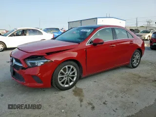 2020 Mercedes-Benz A 220 with VIN WDD3G4EB3LW040610, listed as a Copart auction lot 59010025 with 36,846 mi miles and Salvage title. Bid and sale history available at DreamBid. Image 1.