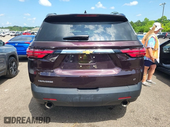 2022 Chevrolet Traverse LT Cloth with VIN 1GNERGKW8NJ184957, listed as a IAAI auction lot 42621025 with 92,072 mi miles and . Bid and sale history available at DreamBid. Image 13.