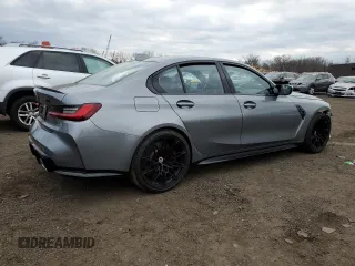 2022 BMW M3 Competition xDrive z VIN WBS43AY01NFN03780, wystawiony jako Copart lot #40089363 z przebiegiem 8931 mil mil oraz . Historia ofert i sprzedaży dostępna na DreamBid. Obrazek 3.