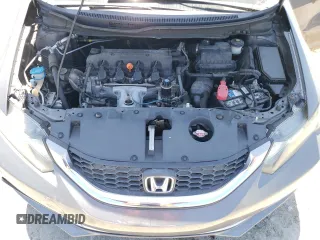 2015 Honda Civic Sedan LX with VIN 19XFB2F58FE017695, listed as a Copart auction lot 53113215 with 46,725 mi miles and Salvage Title. Bid and sale history available at carsss.com. Image 11.
