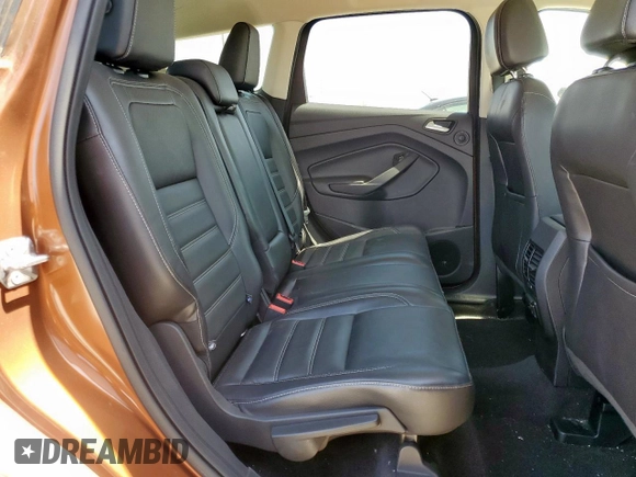 2017 Ford Escape Titanium with VIN 1FMCU0JD3HUA31410, listed as a Copart auction lot 52729025 with 68,256 mi miles and Salvage Title. Bid and sale history available at DreamBid. Image 11.