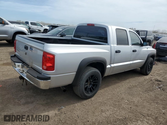 2008 Dodge Dakota ST with VIN 1D7HE28K18S521434, listed as a Copart auction lot 54825905 with 164,630 mi miles and Clean Title. Bid and sale history available at carsss.com. Image 3.