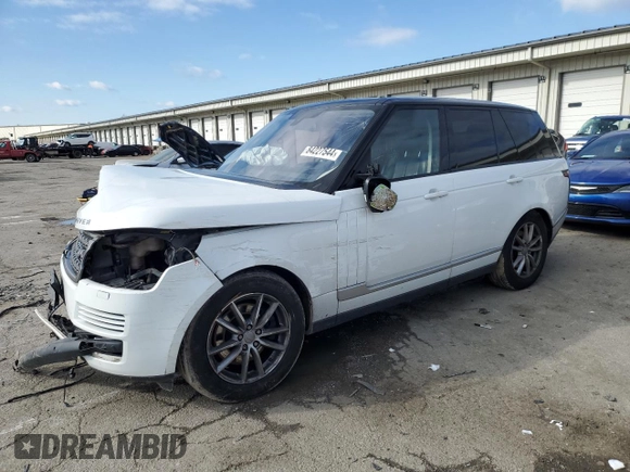 2016 Land Rover Range Rover with VIN SALGR2PF2GA319116, listed as a Copart auction lot 84227544 with 134,648 mi miles and Salvage Title. Bid and sale history available at carsss.com. Image 1.