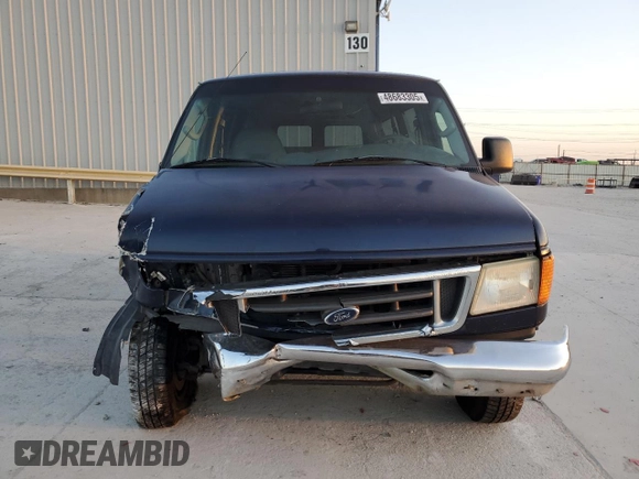 2007 Ford Econoline Passenger XL with VIN 1FBNE31L67DB23312, listed as a Copart auction lot 48683305 with 189,129 mi miles and Salvage Title. Bid and sale history available at carsss.com. Image 5.