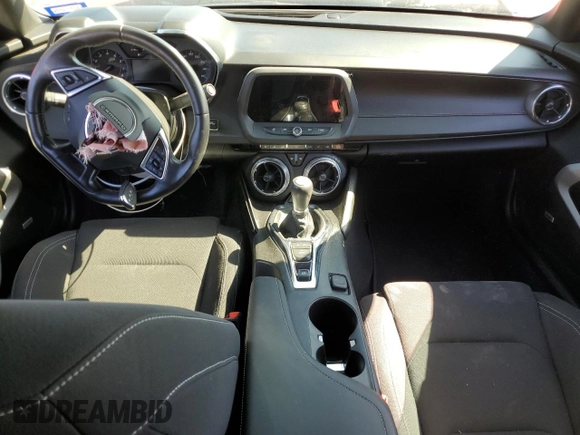 2022 Chevrolet Camaro 1LT with VIN 1G1FA1RS5N0110799, listed as a Copart auction lot 77024024 with Not Provided miles and Salvage Title. Bid and sale history available at DreamBid. Image 8.