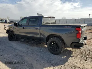 2021 Chevrolet Silverado 1500 Custom Trail Boss with VIN 1GCPYCEF9MZ145030, listed as a Copart auction lot 49267015 with 111,544 mi miles and Salvage Title. Bid and sale history available at DreamBid. Image 2.