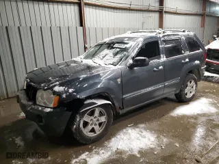 2007 Jeep Grand Cherokee Laredo with VIN 1J8HR48P17C698847, listed as a Copart auction lot 87589575 with 183,188 mi miles and Salvage Title. Bid and sale history available at carsss.com. Image 1.