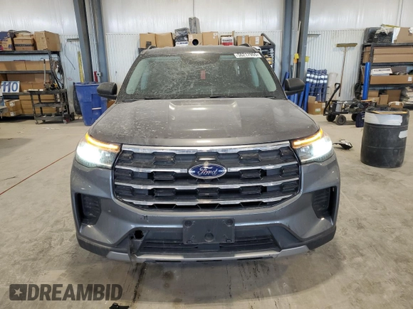2025 Ford Explorer Active with VIN 1FMUK8DH5SGA03444, listed as a Copart auction lot 56217955 with 11,733 mi miles and Salvage title. Bid and sale history available at DreamBid. Image 5.