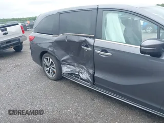 2023 Honda Odyssey Touring с VIN 5FNRL6H87PB019264, выставлен на аукционе IAAI как лот 42198877 с пробегом 39 948 миль миль и . История ставок и продаж доступна на DreamBid. Изображение 6.