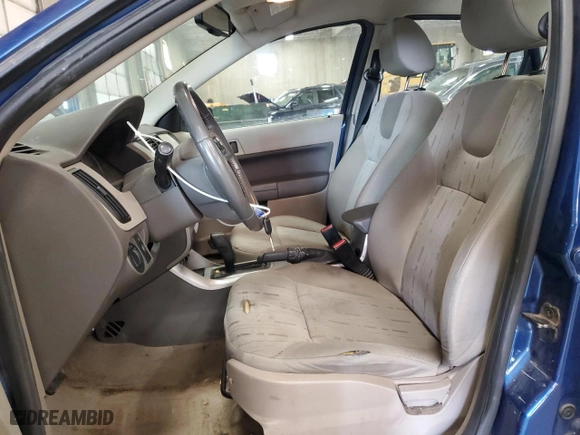 2008 Ford Focus SE with VIN 1FAHP35NX8W167615, listed as a Copart auction lot 49059675 with 193,183 mi miles and Salvage Title. Bid and sale history available at carsss.com. Image 7.