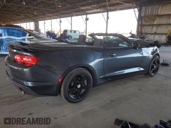 2023 Chevrolet Camaro 1LT with VIN 1G1FB3DX0P0136015, listed as a Copart auction lot 61959005 with 43,886 mi miles and Salvage title. Bid and sale history available at DreamBid. Image 3.