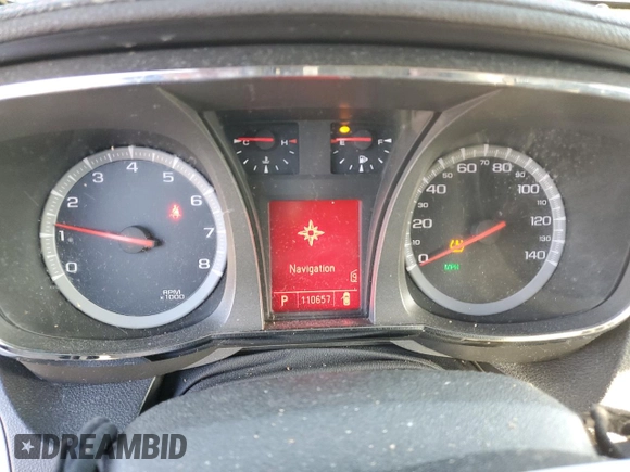 2010 GMC Terrain SLE-2 with VIN 2CTFLDEY4A6374552, listed as a Copart auction lot 77671554 with 110,657 mi miles and Salvage Title. Bid and sale history available at carsss.com. Image 9.