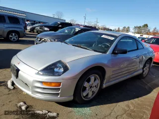 2001 Mitsubishi Eclipse GT with VIN 4A3AC84H81E054335, listed as a Copart auction lot 83386284 with 99,954 mi miles and Salvage Title. Bid and sale history available at carsss.com. Image 1.