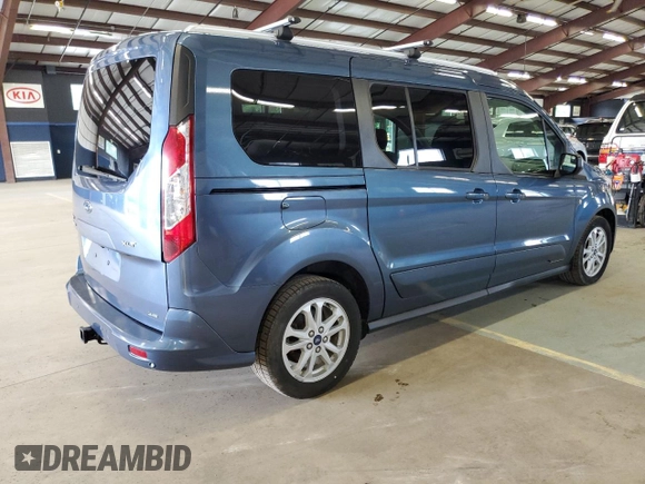 2020 Ford Transit Connect XLT z VIN NM0GE9F27L1445568, wystawiony jako Copart lot #60860625 z przebiegiem 89 558 mil mil oraz Czysty tytuł • Clean title. Historia ofert i sprzedaży dostępna na DreamBid. Obrazek 3.