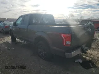 2017 Ford F-150 XL with VIN 1FTEX1CP3HFA43031, listed as a Copart auction lot 89388605 with 176,948 mi miles and Salvage Title. Bid and sale history available at carsss.com. Image 2.