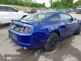 2013 Ford Mustang V6 with VIN 1ZVBP8AM7D5228491, listed as a IAAI auction lot 42209129 with 146,461 mi miles and . Bid and sale history available at DreamBid. Image 4.
