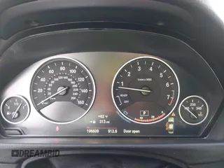 2015 BMW 3 Series 328i xDrive with VIN WBA3B5G56FNS20581, listed as a IAAI auction lot 41692014 with 196,609 mi miles. Bid and sale history available at carsss.com. Image 7.