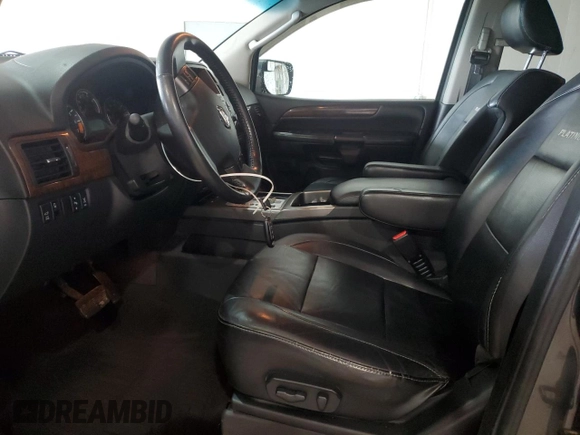 2012 Nissan Armada Platinum z VIN 5N1AA0NE9CN613789, wystawiony jako Copart lot #55098845 z przebiegiem 255 741 mil mil oraz Szkoda całkowita • Salvage title. Historia ofert i sprzedaży dostępna na DreamBid. Obrazek 7.