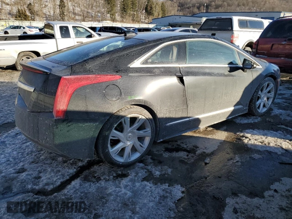 2014 Cadillac ELR z VIN 1G6RN1E41EU601933, wystawiony jako Copart lot #42366025 z przebiegiem 71 705 mil mil oraz Szkody całkowita. Historia ofert i sprzedaży dostępna na DreamBid. Obrazek 3.