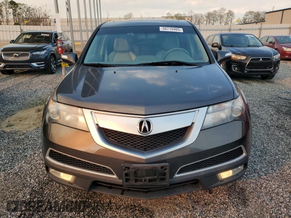 2012 Acura MDX Tech/Entertainment Pkg with VIN 2HNYD2H40CH512376, listed as a Copart auction lot 50710405 with 134,872 mi miles and Clean Title. Bid and sale history available at carsss.com. Image 5.