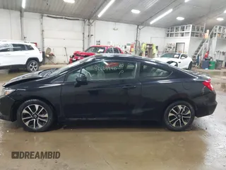 2013 Honda Civic Cpe EX with VIN 2HGFG3B82DH525350, listed as a IAAI auction lot 42129940 with 217,611 mi miles. Bid and sale history available at carsss.com. Image 14.
