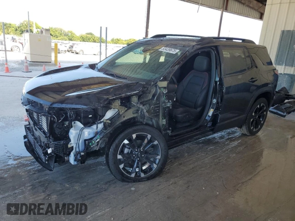 2025 Chevrolet Equinox FWD RS with VIN 3GNAXLEG1SL211695, listed as a Copart auction lot 53439675 with 3,115 mi miles and Salvage title. Bid and sale history available at DreamBid. Image 1.