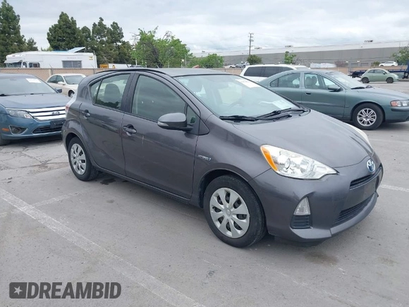 2014 Toyota Prius One with VIN JTDKDTB37E1564963, listed as a IAAI auction lot 42054591 with 186,680 mi miles and . Bid and sale history available at DreamBid. Image 1.