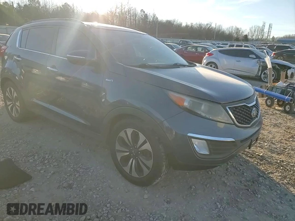 2013 Kia Sportage SX with VIN KNDPCCA61D7511496, listed as a Copart auction lot 87846595 with 171,733 mi miles and Salvage Title. Bid and sale history available at carsss.com. Image 12.