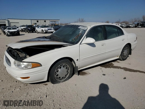2001 Buick LeSabre Custom with VIN 1G4HP54K71U171146, listed as a Copart auction lot 47263995 with Not Provided miles and Salvage Title. Bid and sale history available at carsss.com. Image 1.